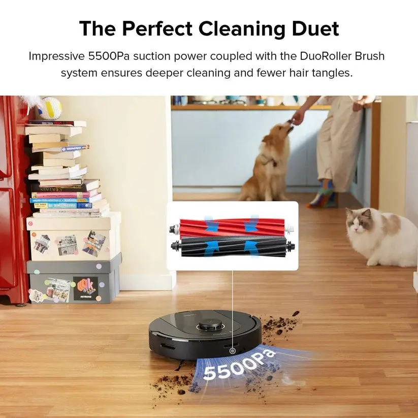 Roborock Q5 Pro Robot Vacuum and Mop - Black