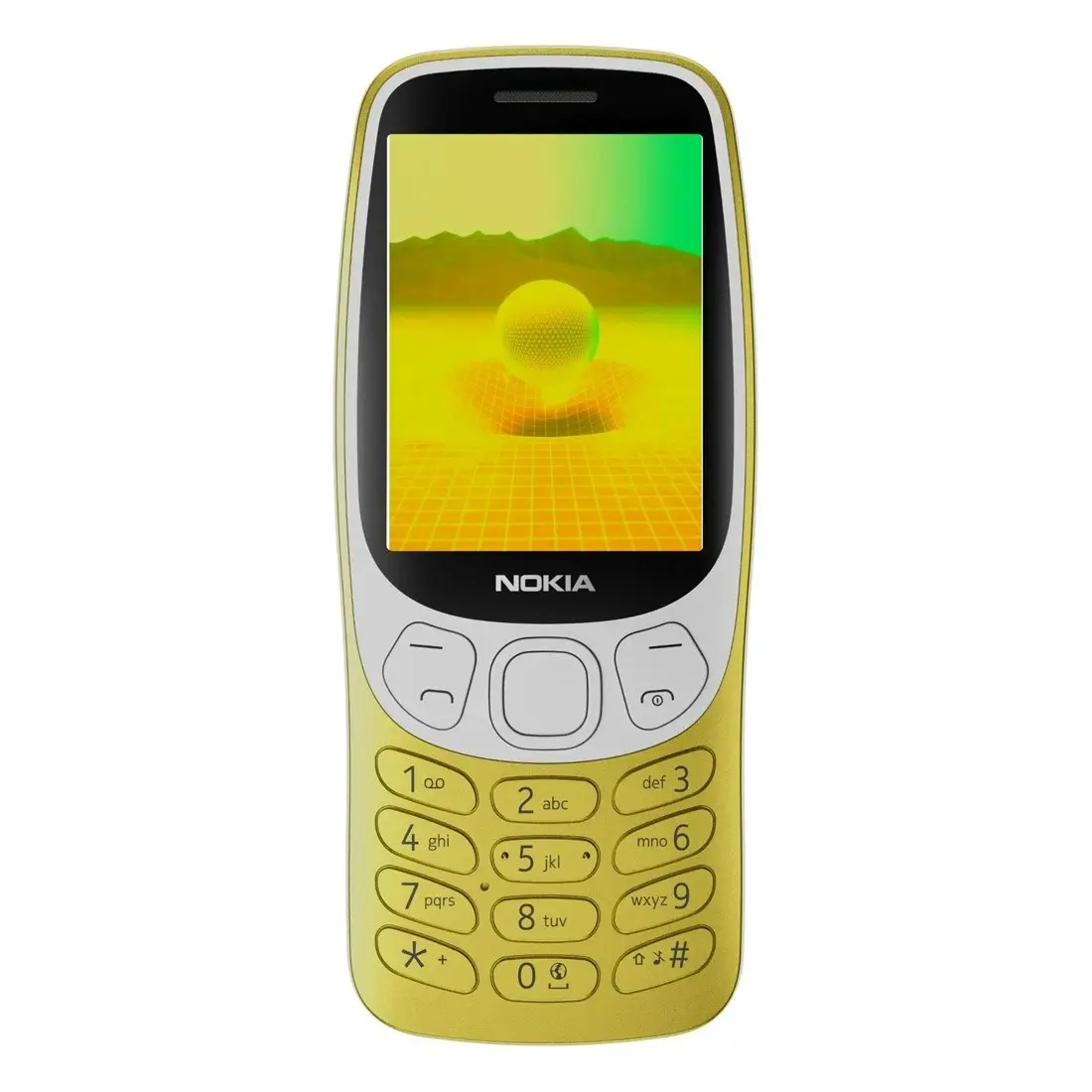 Nokia 3210 4G (Dual Sim, 2.4'', Keypad) - Y2K Gold