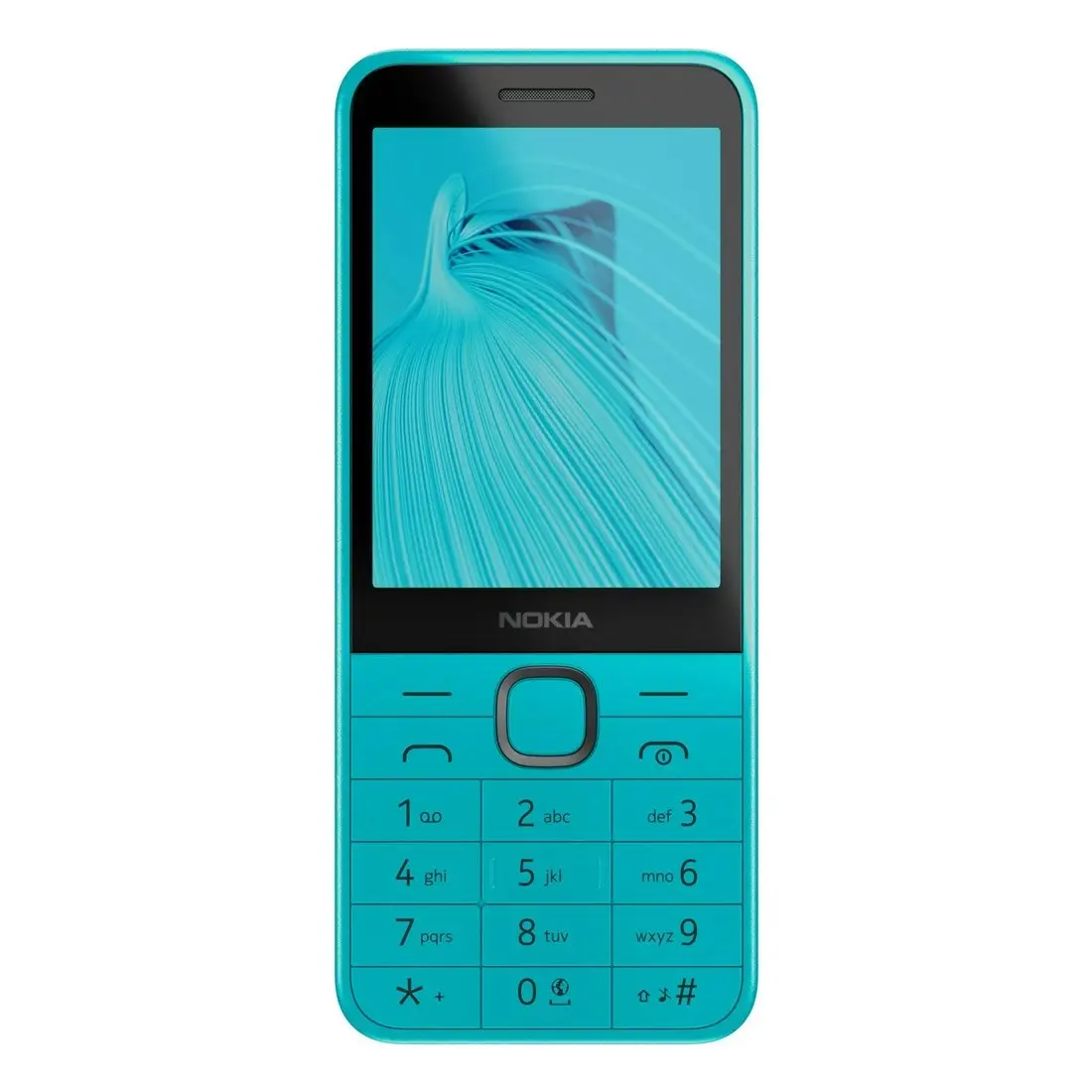 Nokia 235 4G (Dual Sim, Keypad, 2024) - Glacier Blue