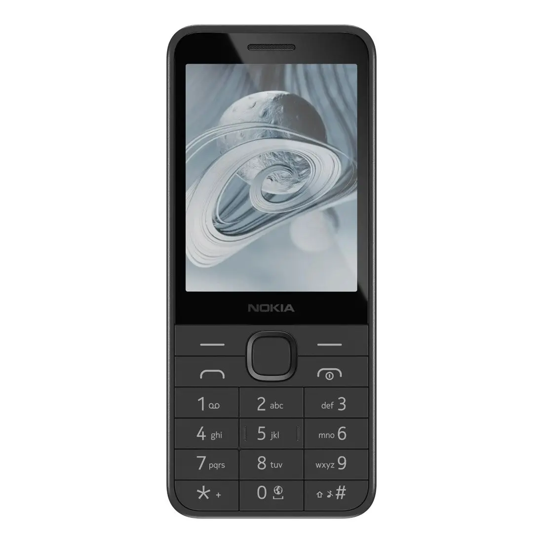 Nokia 215 4G (Dual Sim, Keypad, 2024) - Charcoal