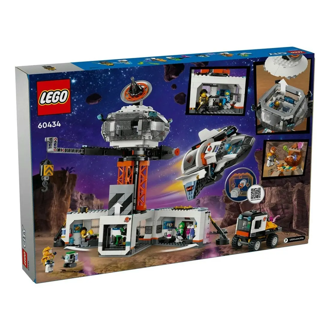 LEGO City Space Base and Rocket Launchpad (60434)