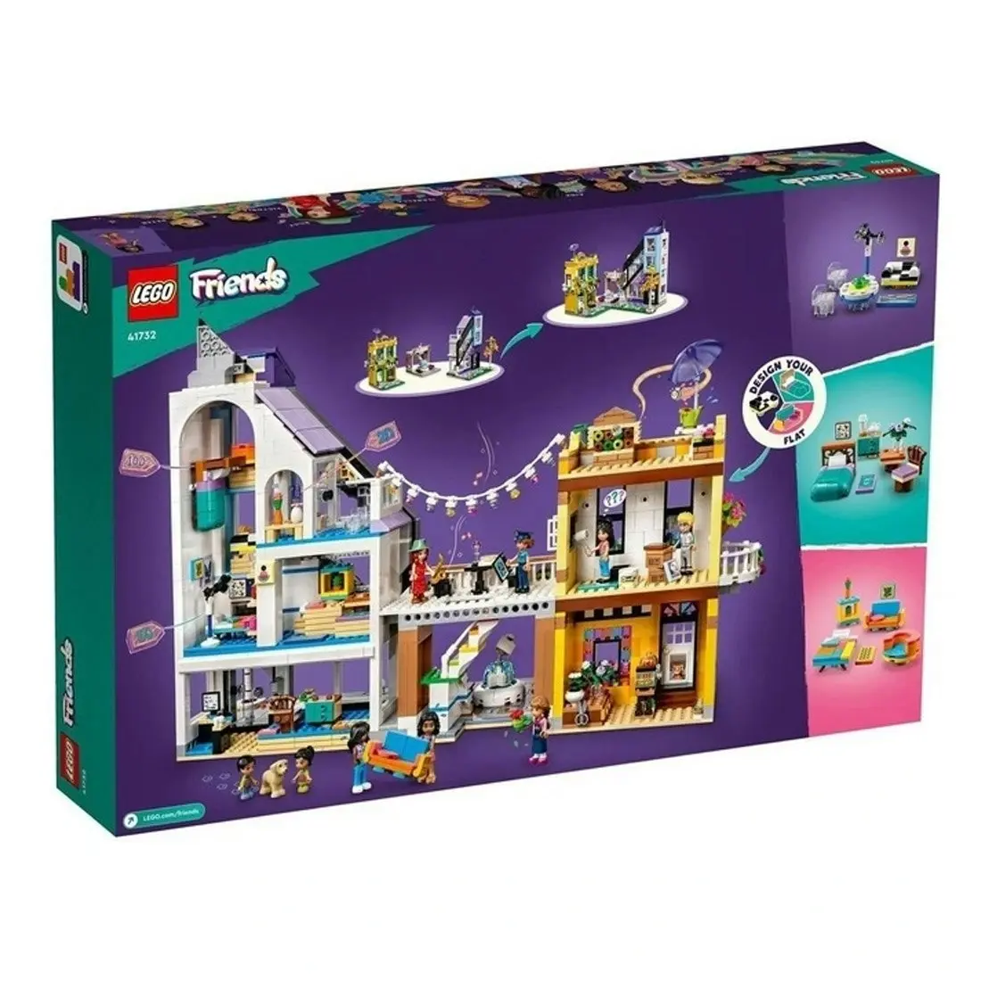 LEGO Friends Downtown Flower And Design Stores (41732)