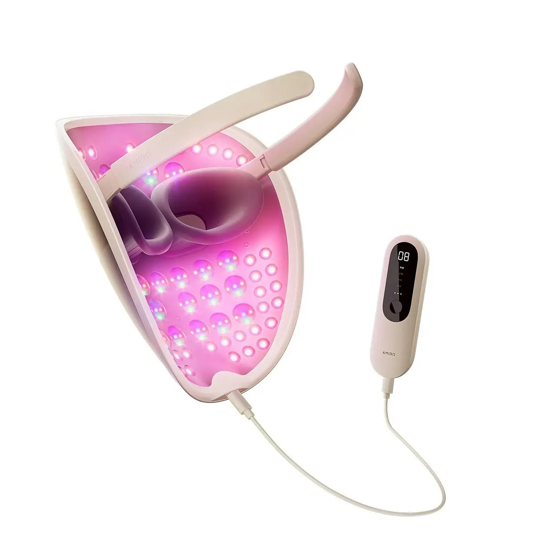 AMIRO Spectra 5-In-1 LED Light Therapy Facial Mask L2 Pro - Gold