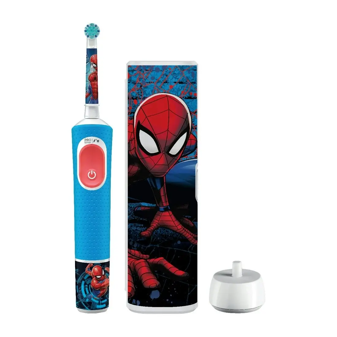 Oral-B Power Toothbrush Pro 300 Kids Spiderman w/ Travel Case