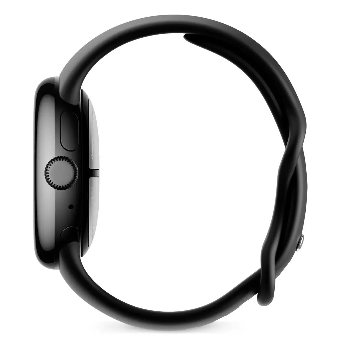 Google Pixel Watch 2 LTE Matte Black with Obsidian Active Band