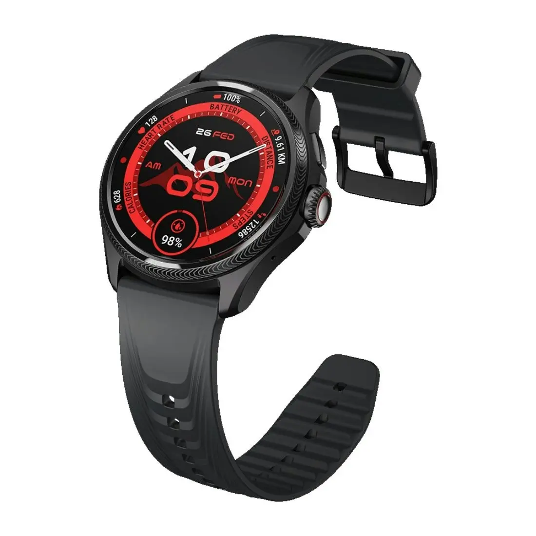 TicWatch Pro 5 Enduro Smartwatch - Obsidian