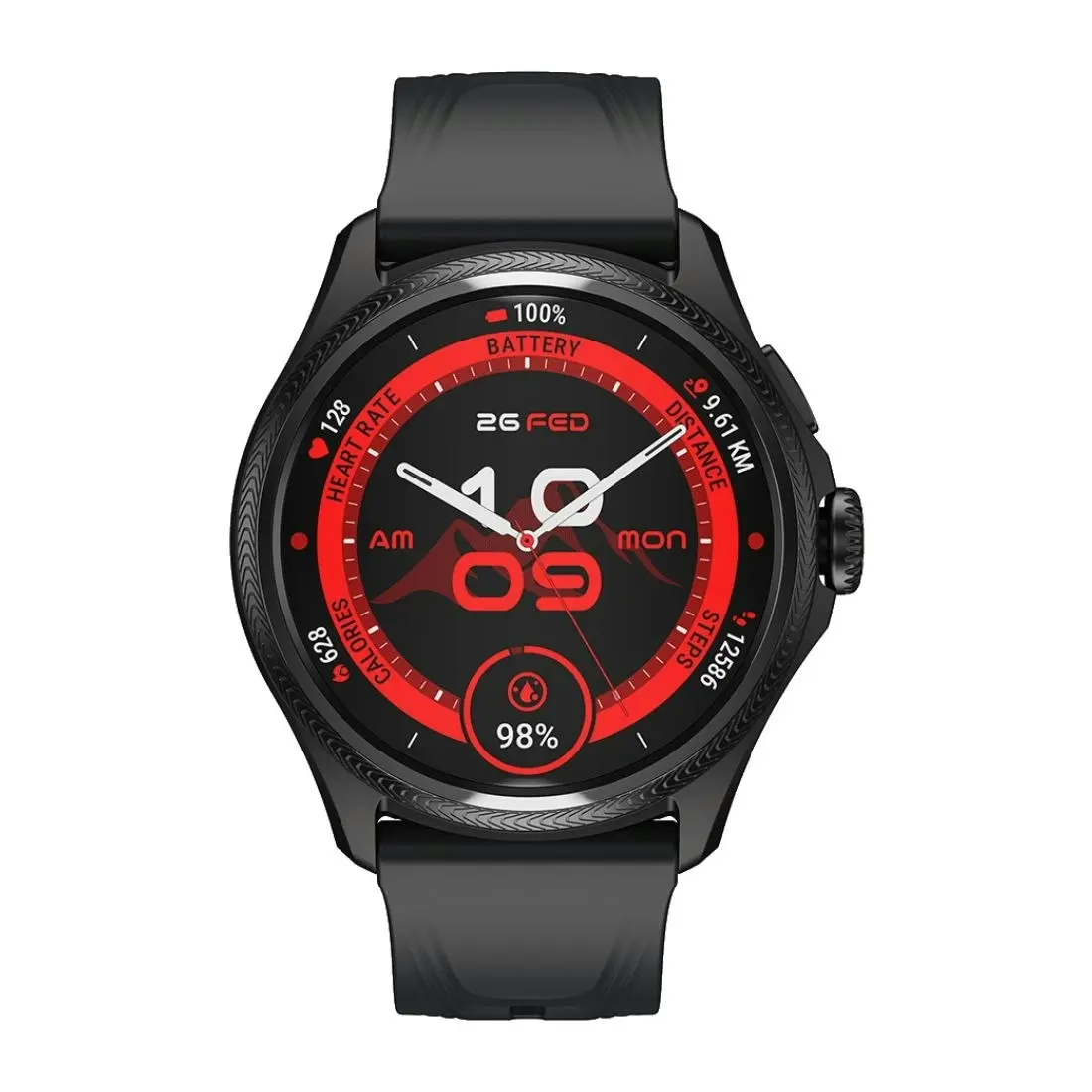 TicWatch Pro 5 Enduro Smartwatch - Obsidian