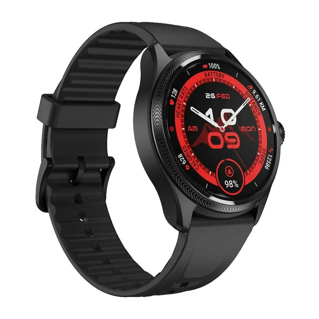 TicWatch Pro 5 Enduro Smartwatch - Obsidian