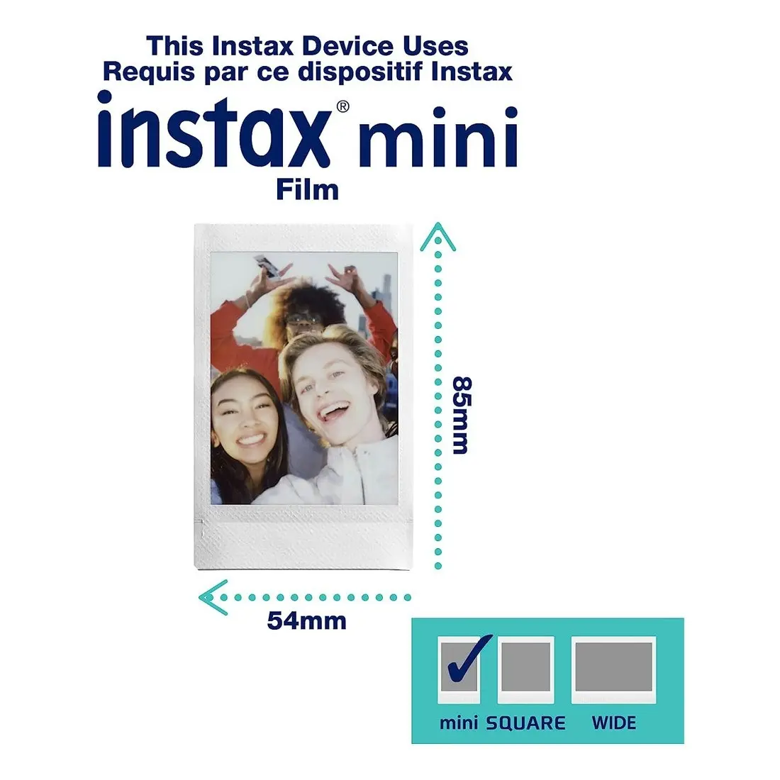 Fujifilm Instax Mini 11 Instant Camera W/ 20pk Flim - Sky Blue