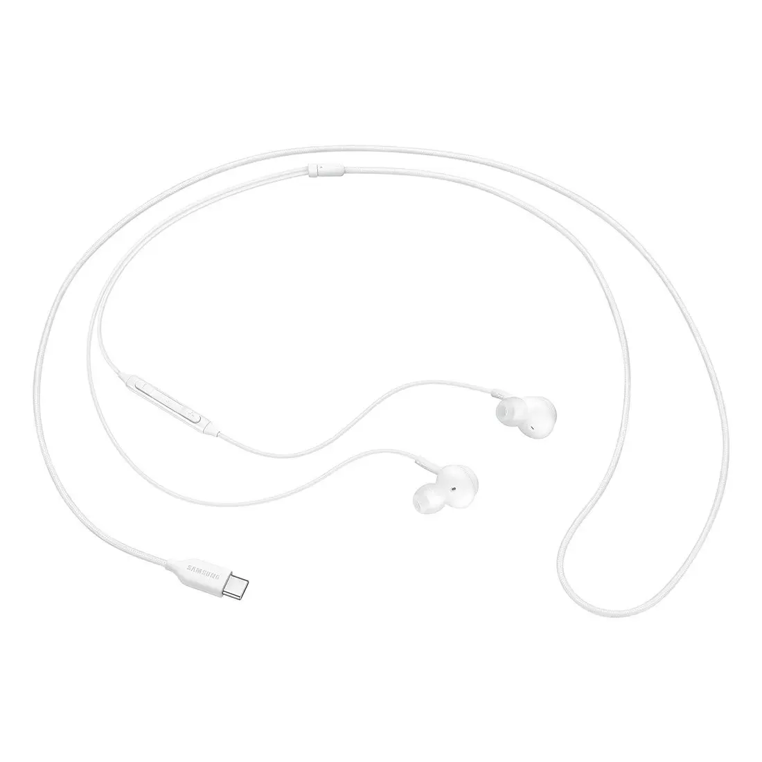 Samsung In-Ear Wired Earphones Type C By AKG EO-IC100BWEGWW - White