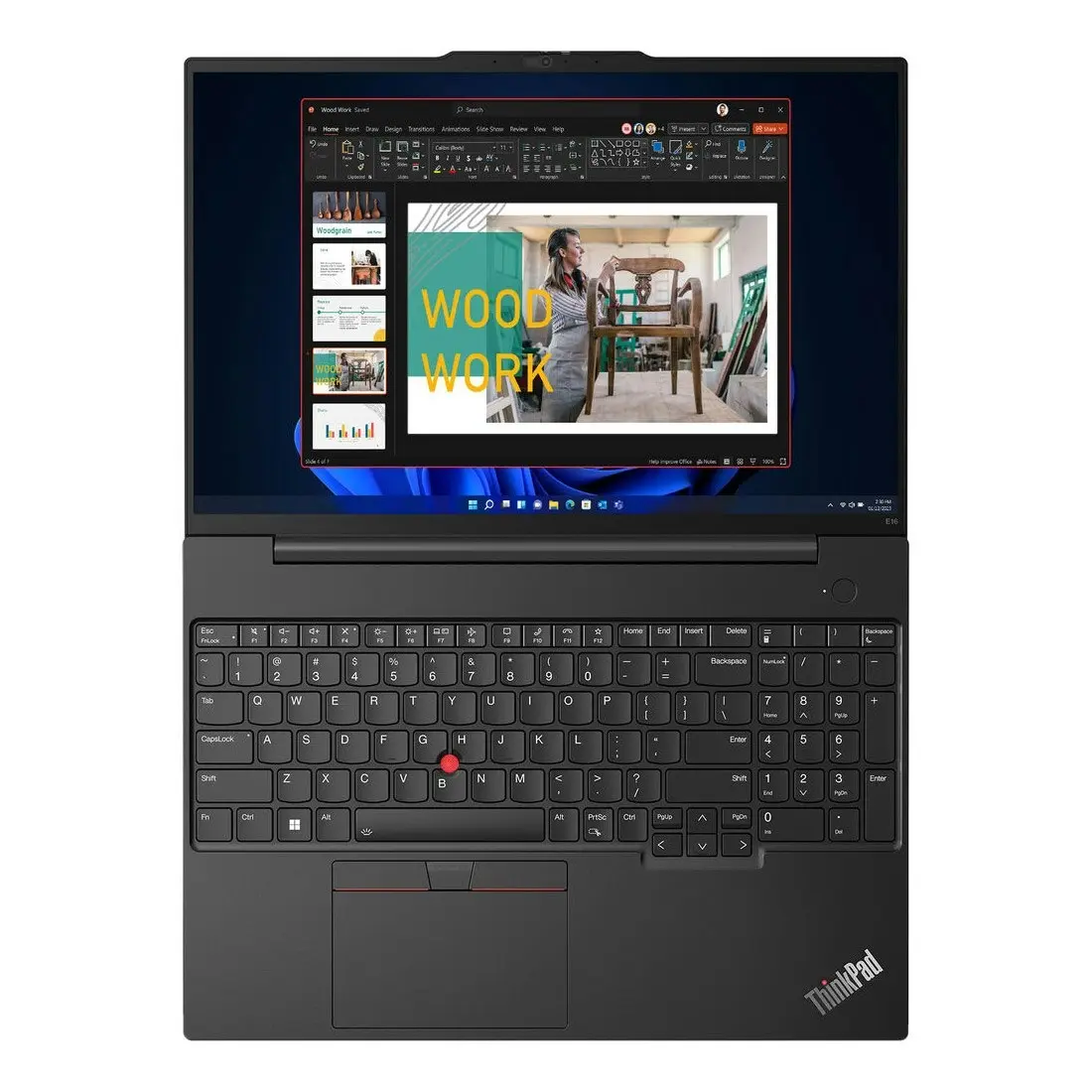 Lenovo ThinkPad E16 (16'', i5-13420H, 512GB/16GB, W11H, 21JNS0TW00) - Black