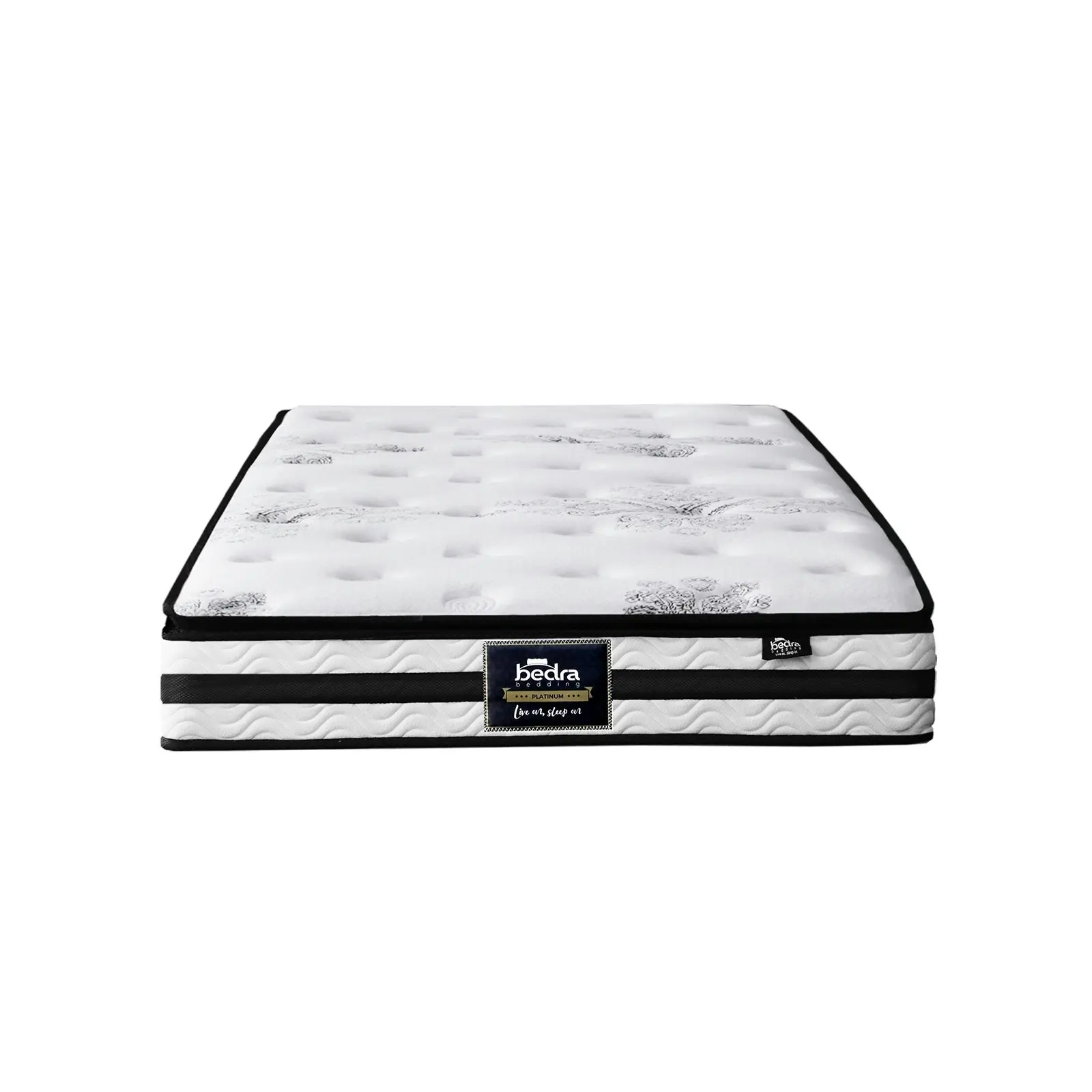 Bedra Single Mattress Breathable Luxury Bed Bonnell Spring Foam Medium 22cm