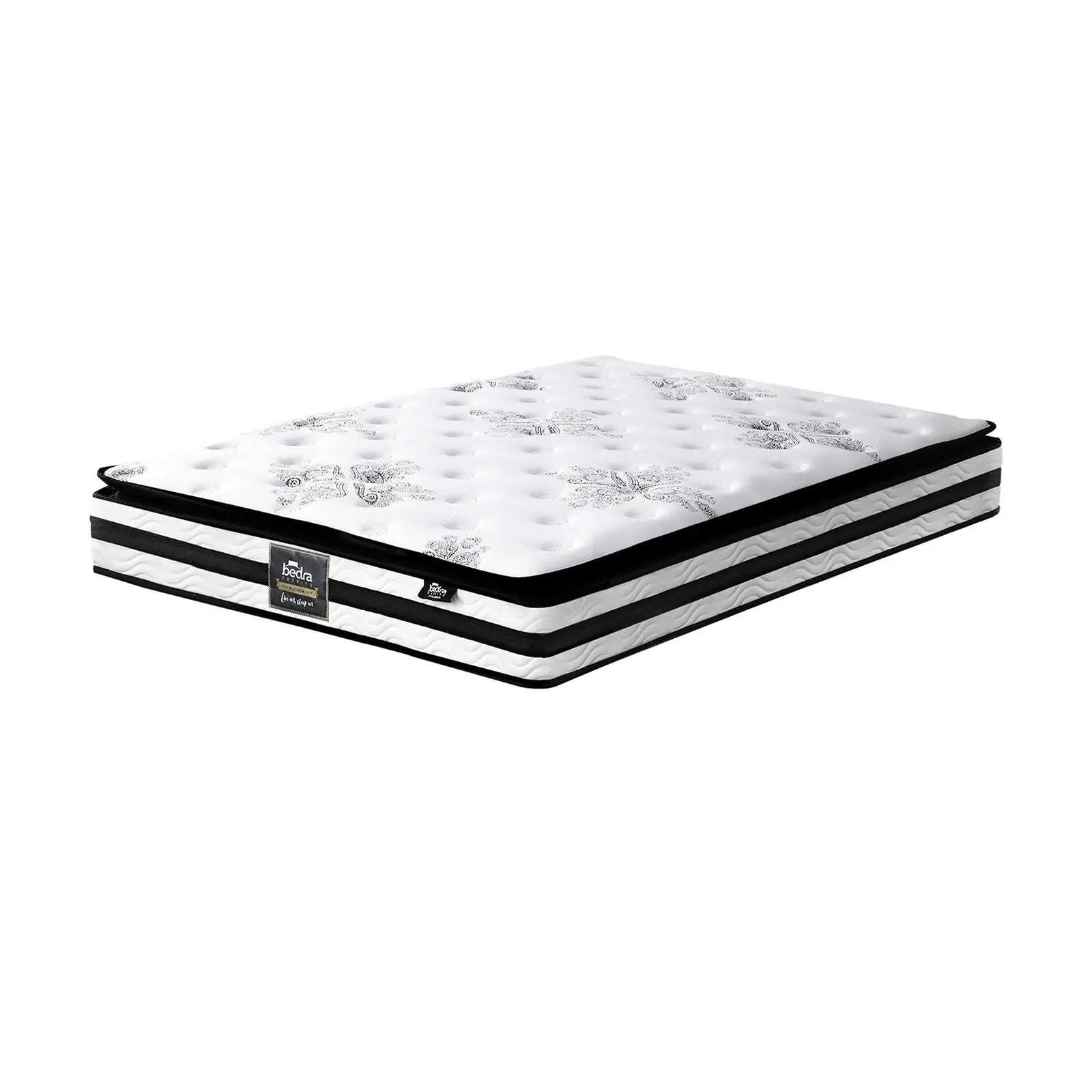 Bedra Double Mattress Breathable Luxury Bed Bonnell Spring Foam Medium 22cm