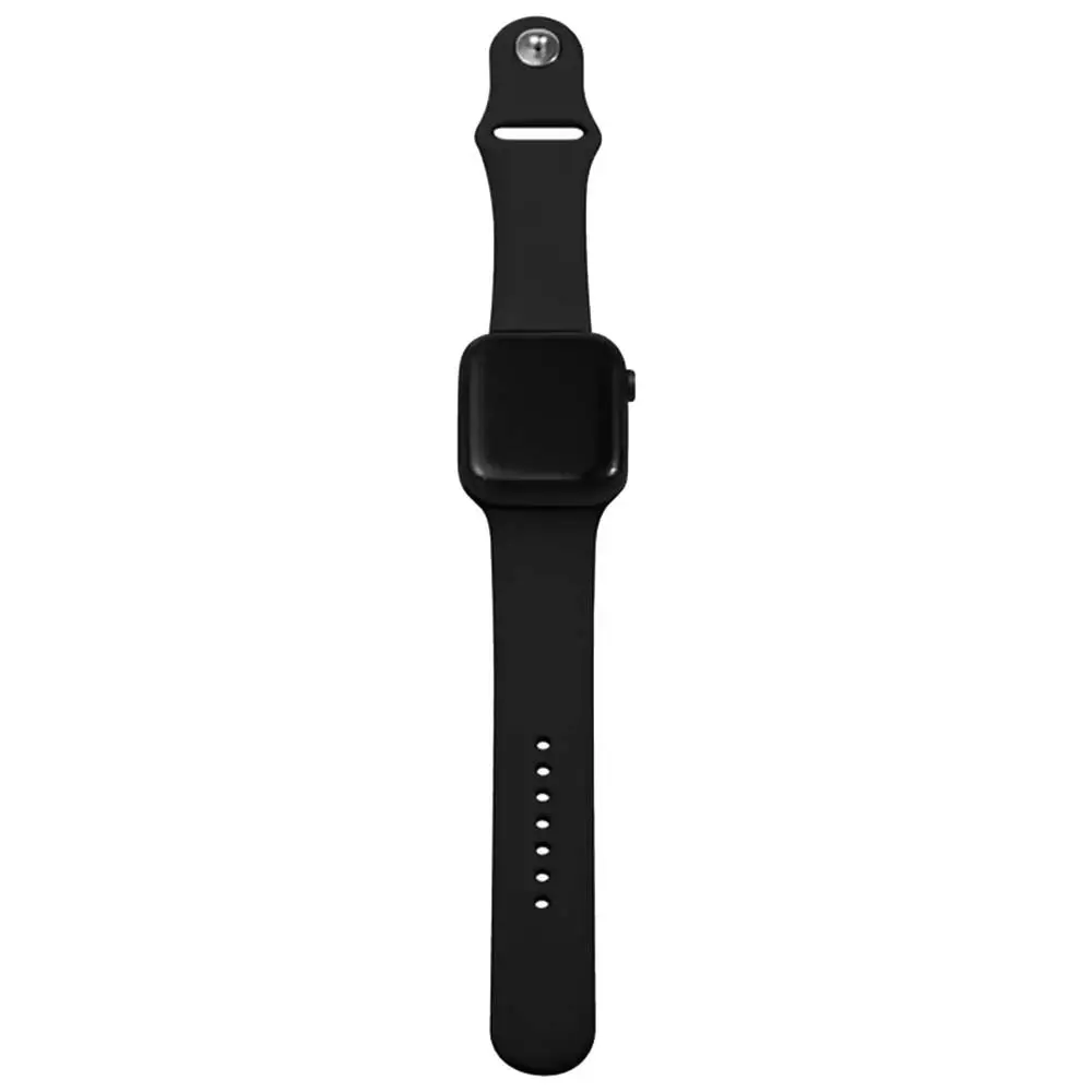 Apple Watch 44MM Silicon Sport Band - Black