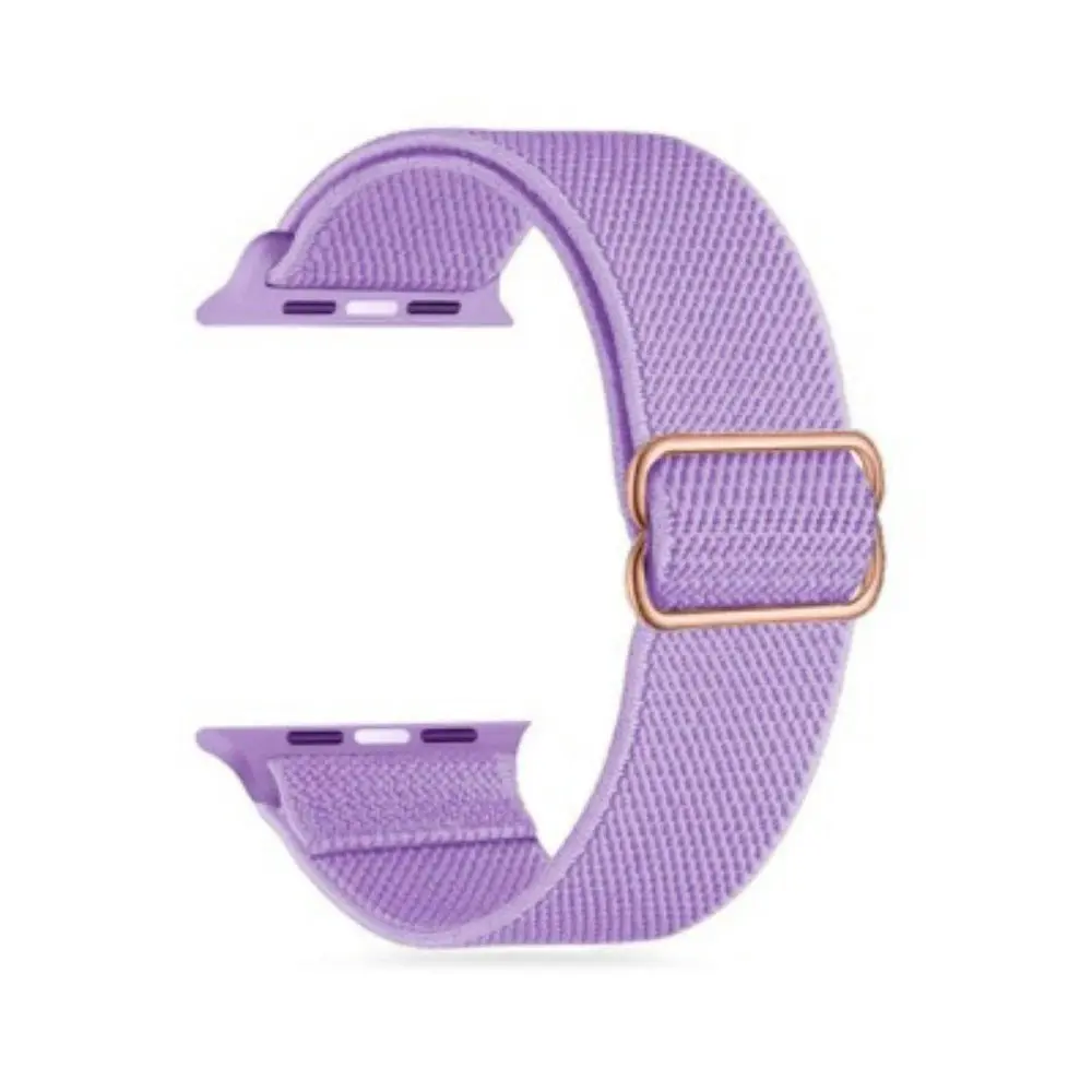 Redefine Stretchy Nylon iWatch Band For Size 42/44/45/49 - Purple