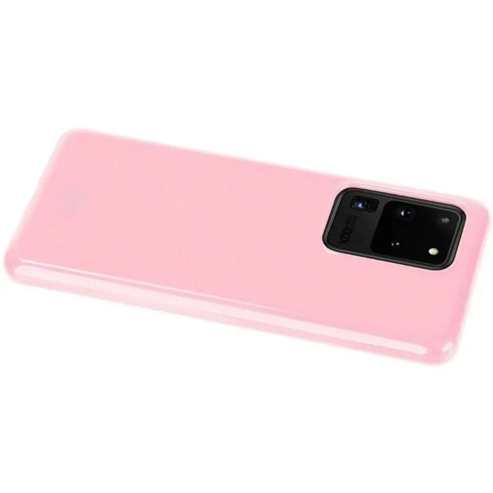 Hana TPU Jelly Case for Galaxy S20 Ultra 6.9" - Pink