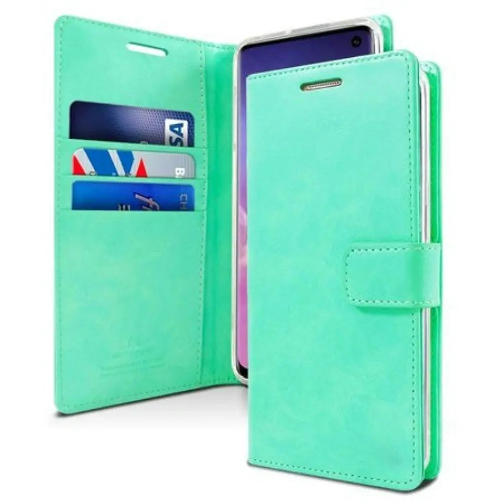 Bluemoon TPU Book Case for Galaxy S21+ 6.7" - Mint