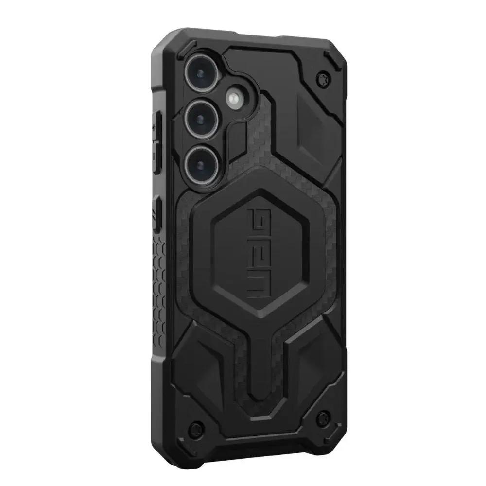 UAG Monarch Case For Galaxy S24 - Carbon Fiber