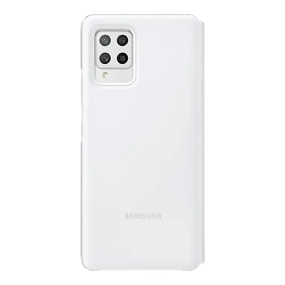 Samsung A42 5G Smart S View Wallet Cover - White