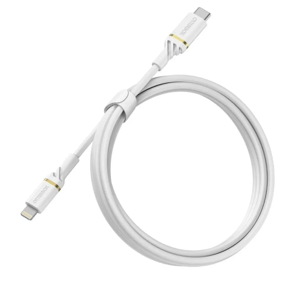 Otterbox Lightning to USB-C Fast Charge Cable 1M - White