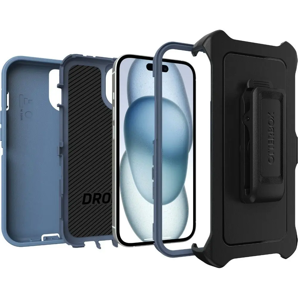 Otterbox Defender Case for iPhone 15 6.1" - Blue