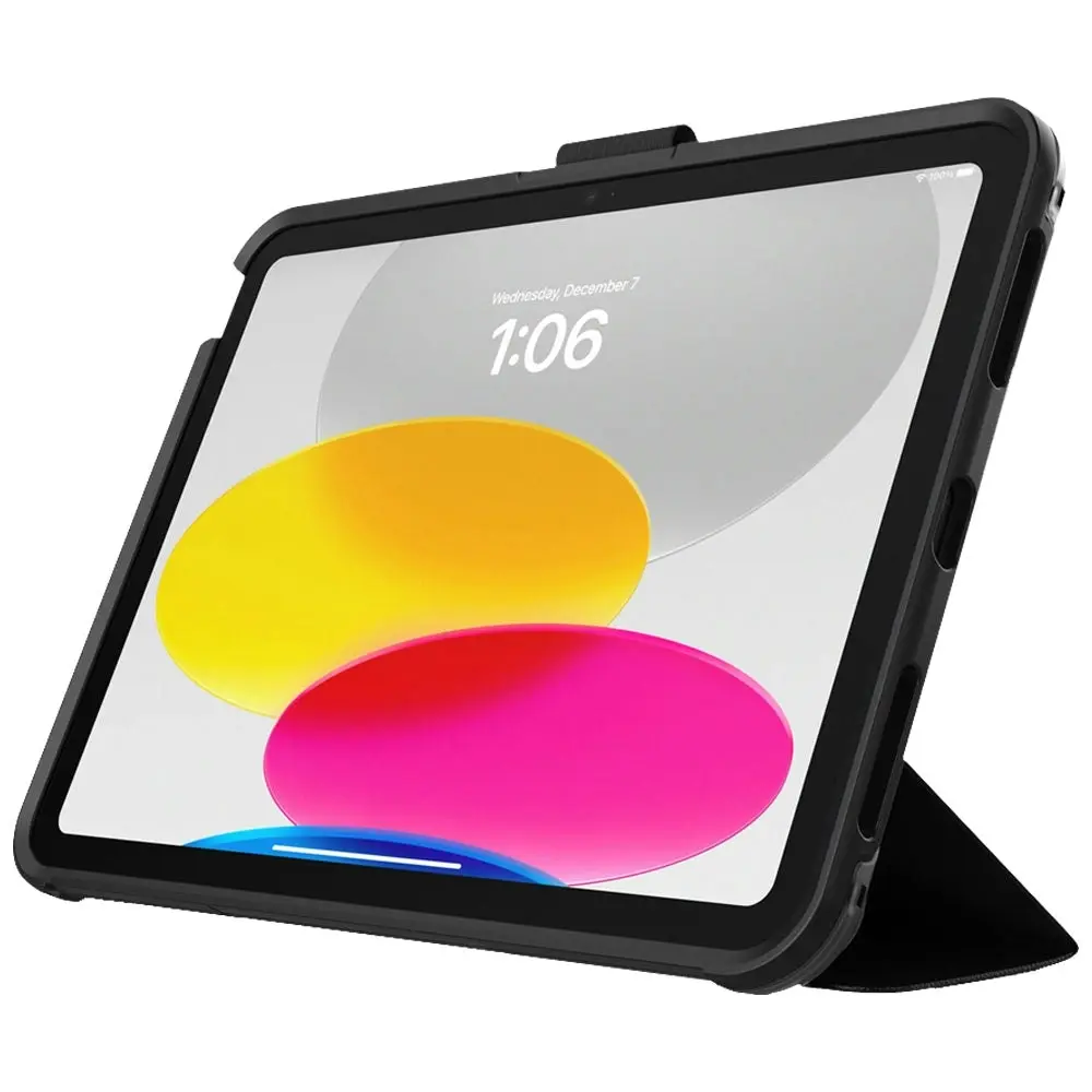 Otterbox Symmetry Folio Case For  iPad 10.9" (2022) 10th Gen - Black