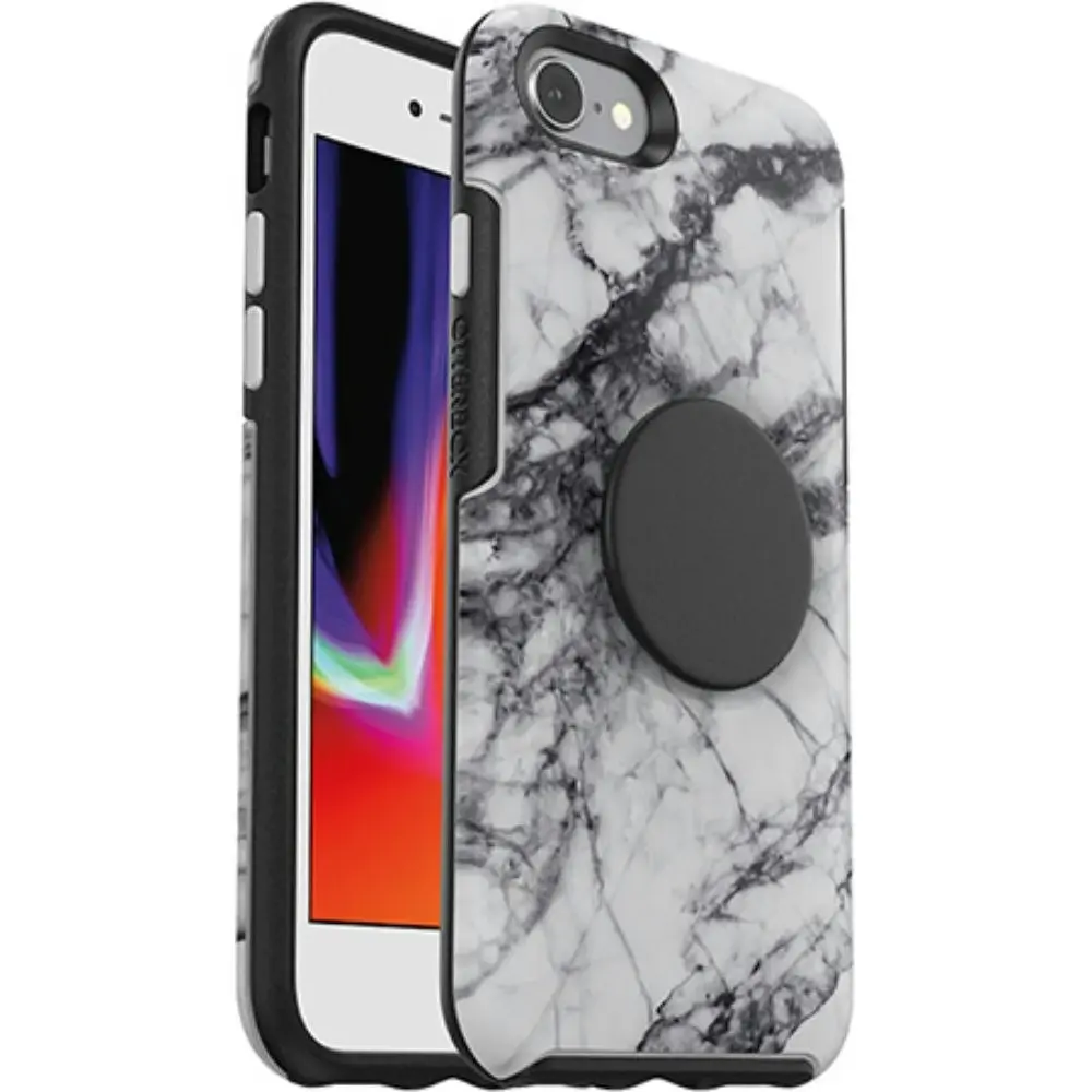 Otterbox + Pop Symmetry Case for iPhone 7 /8 /SE2 4.7" - White Marble