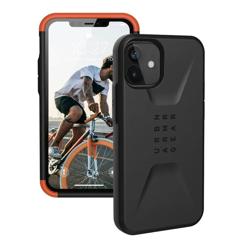 UAG Civilian Case for iPhone 12 Mini 5.4" - Black