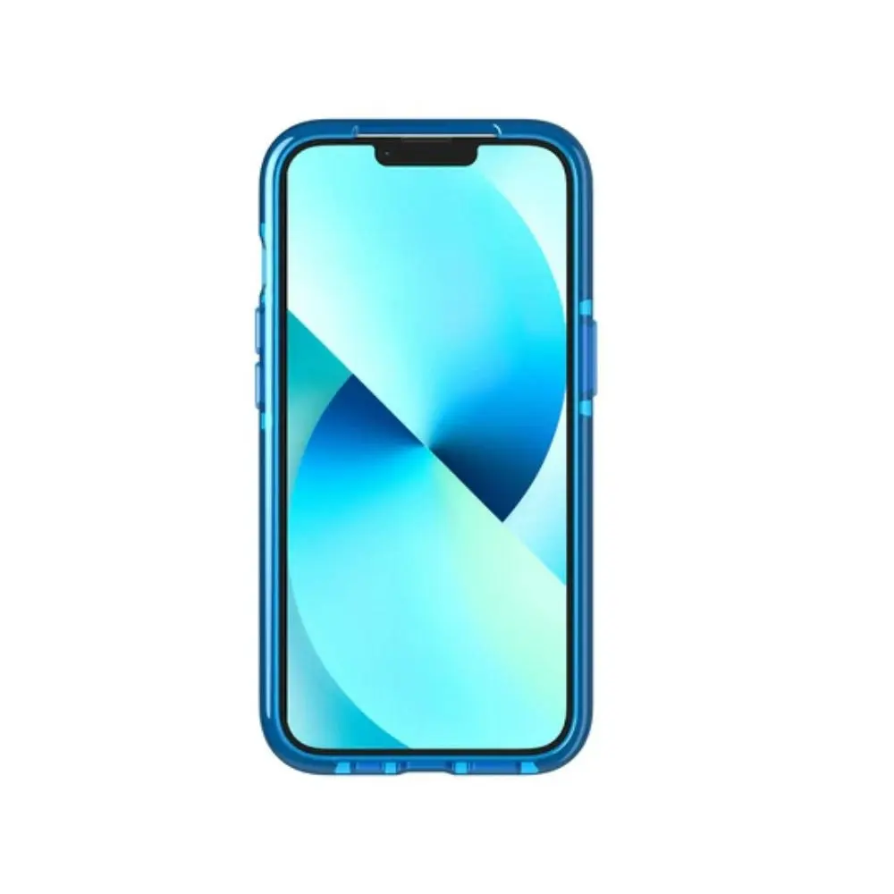 Tech21 Evo Clear Case for iPhone 13 6.1" - Classic Blue