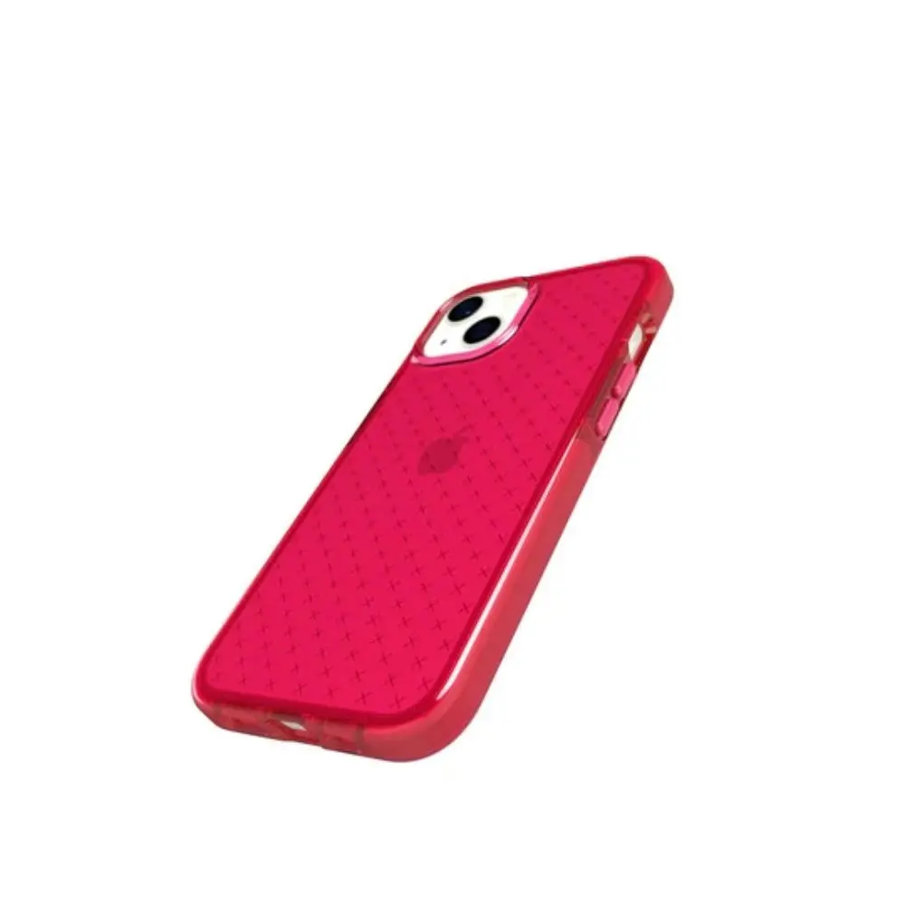 Tech21 Evo Check Case For iPhone 13 6.1" - Rubine Red