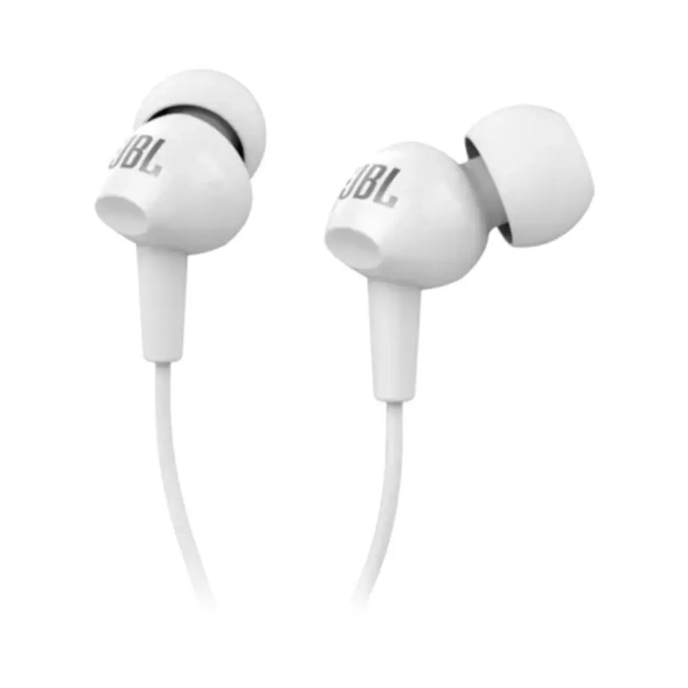 JBL Harman C100SI In-Ear Headphones - White