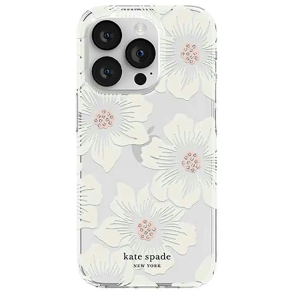 Kate Spade Hardshell Case For iPhone 14 Pro 6.1" - Hollyhock Floral