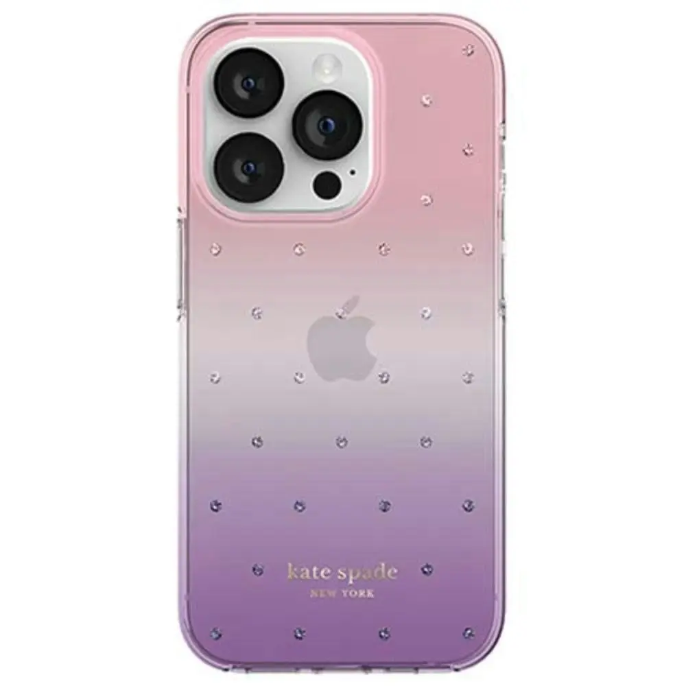 Kate Spade Hardshell Case For iPhone 14 Pro 6.1" - Ombre Pin Dot