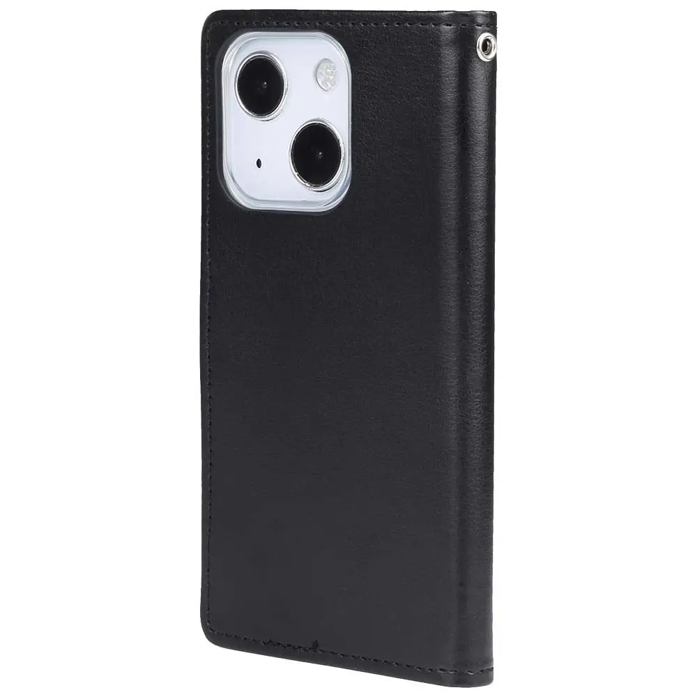 Goospery Rich Diary Book Case iPhone 14 6.1" - Black