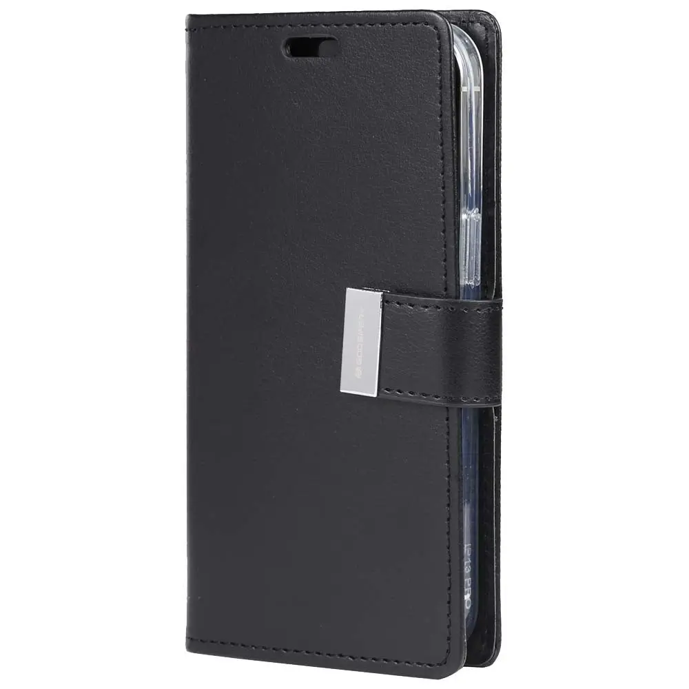 Goospery Rich Diary Book Case iPhone 14 6.1" - Black