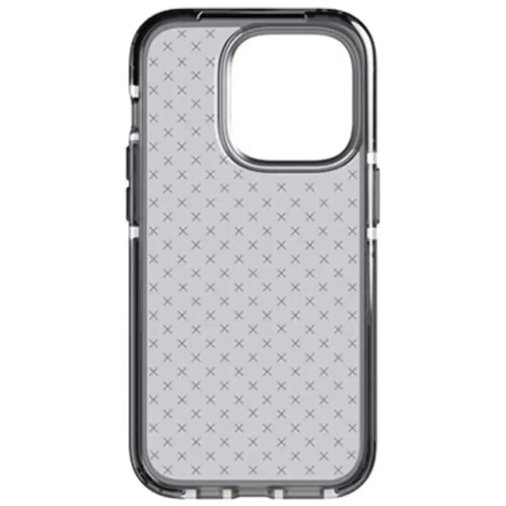 Tech21 Evo Check Case For iPhone 14 Pro 6.1" - Smokey Black