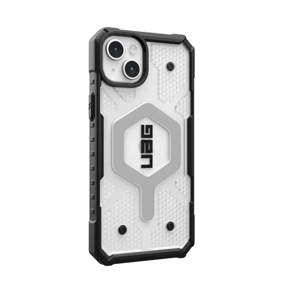 UAG Pathfinder Clear MagSafe Case For iPhone 15 Plus 6.7" - Ice