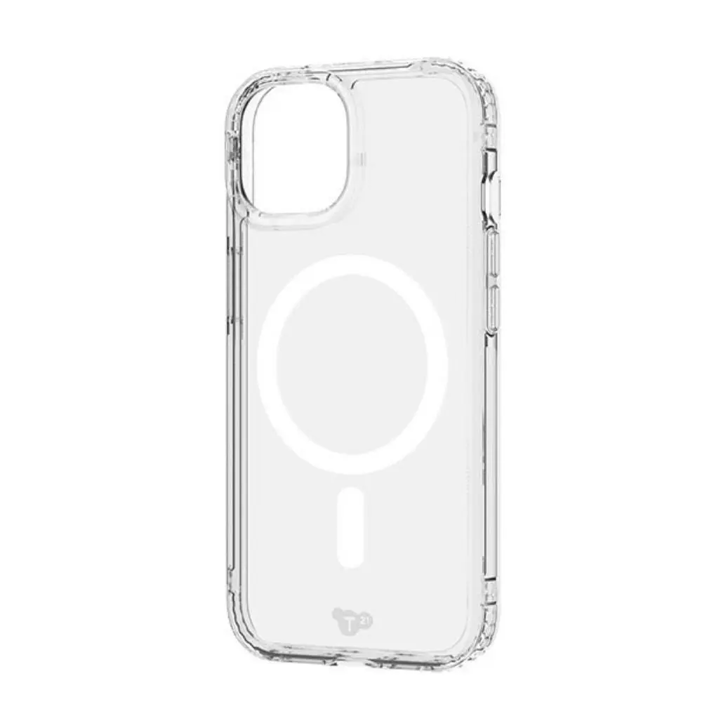 Tech21 Evo Clear MagSafe Case For iPhone 15 Pro 6.1" - Clear