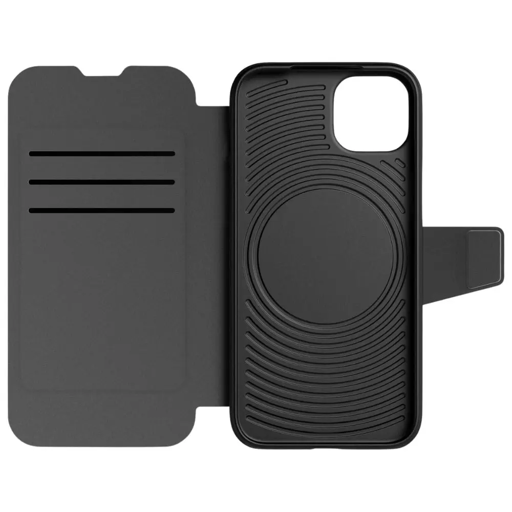 Tech21 EvoLite Wallet Case for iPhone 15 Plus 6.7" - BLACK