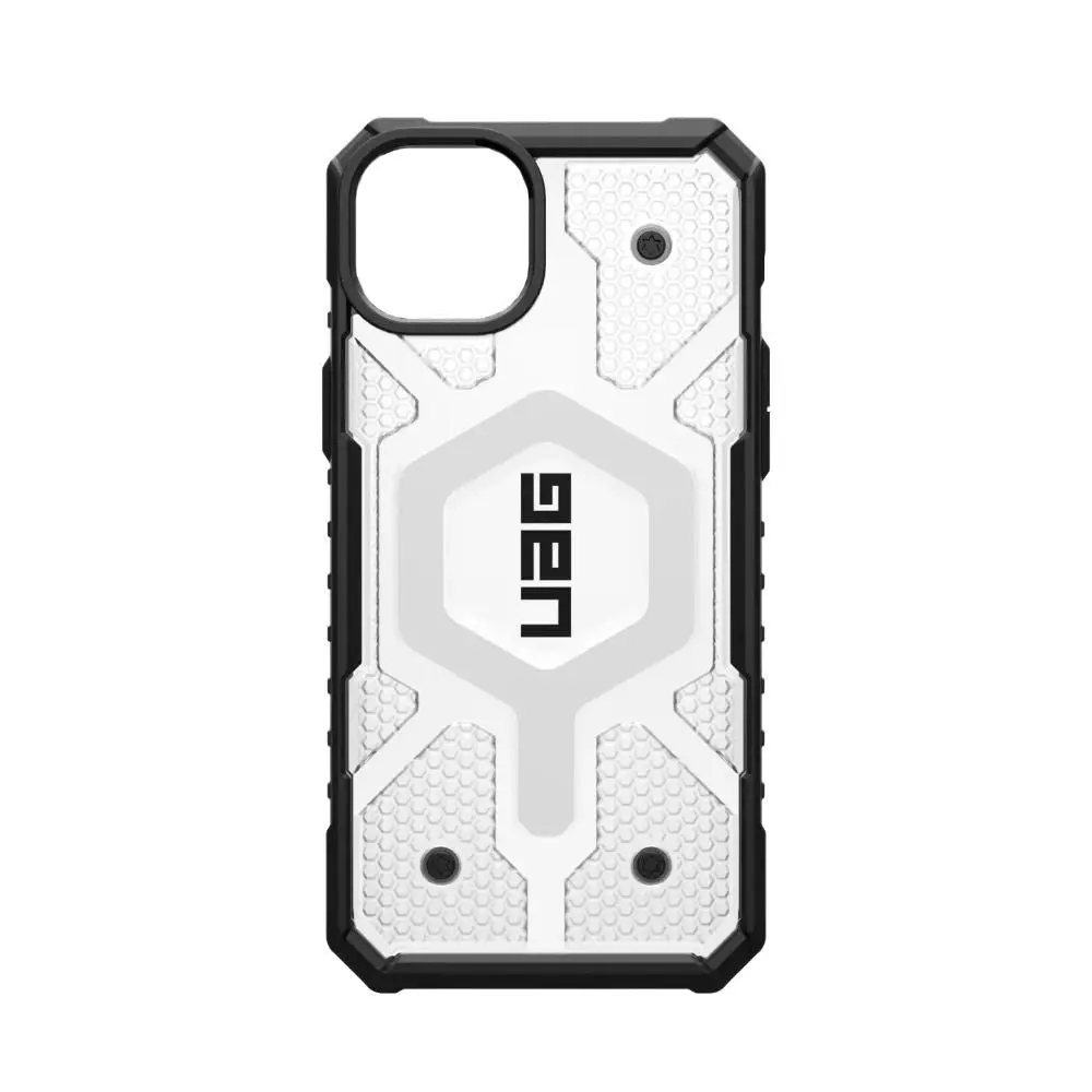 UAG Pathfinder Clear MagSafe Case For iPhone 15 6.1" - Ice