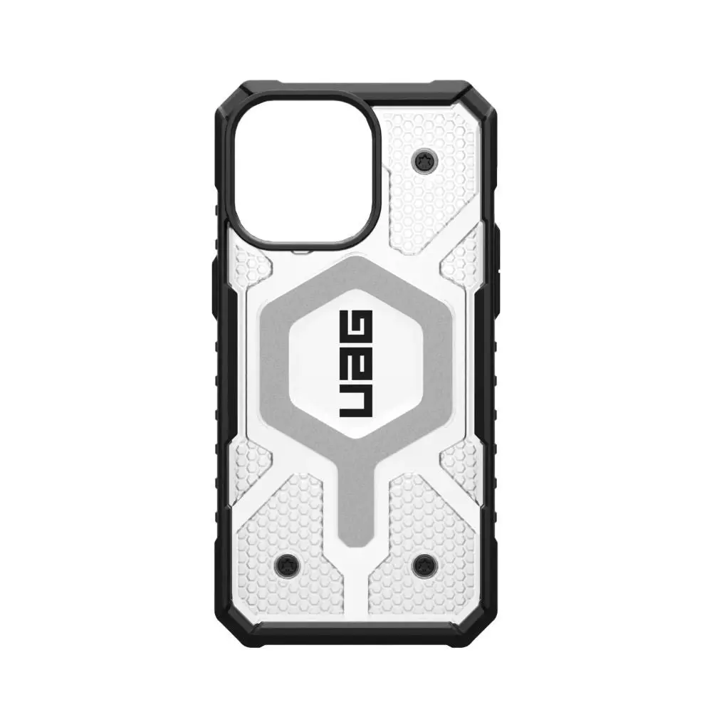 UAG Pathfinder Clear MagSafe Case For iPhone 15 Pro Max 6.7" - Ice