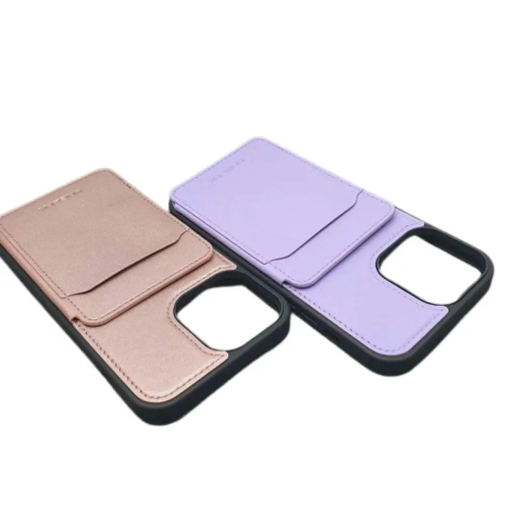 King Link Urban Diary Case For iPhone 15 Pro Max 6.7" - Purple