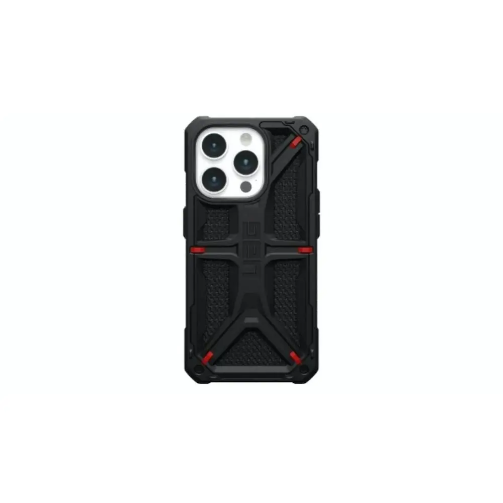 UAG Monarch Kevlar Case For iPhone 15 Pro 6.1" - Black