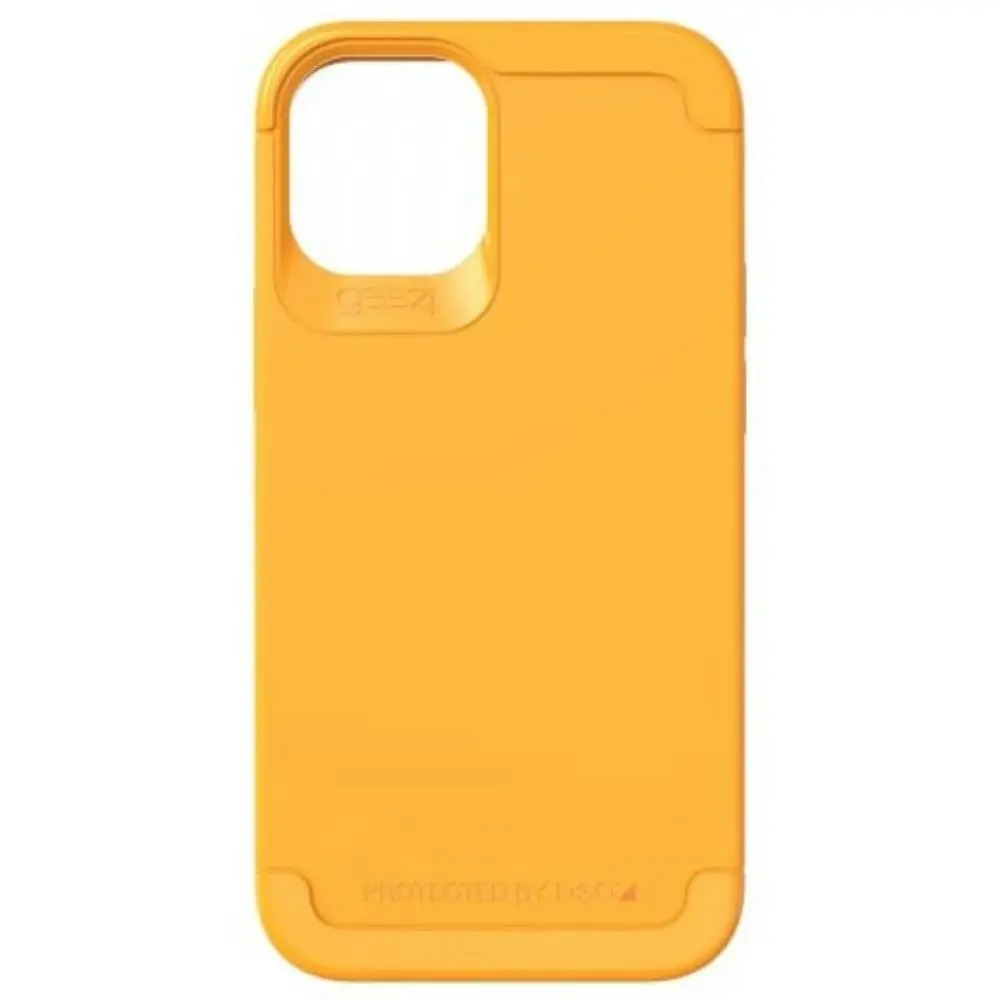 Gear4 Wembley Palette Case for iPhone 12 Mini 5.4" - Saffron Yellow