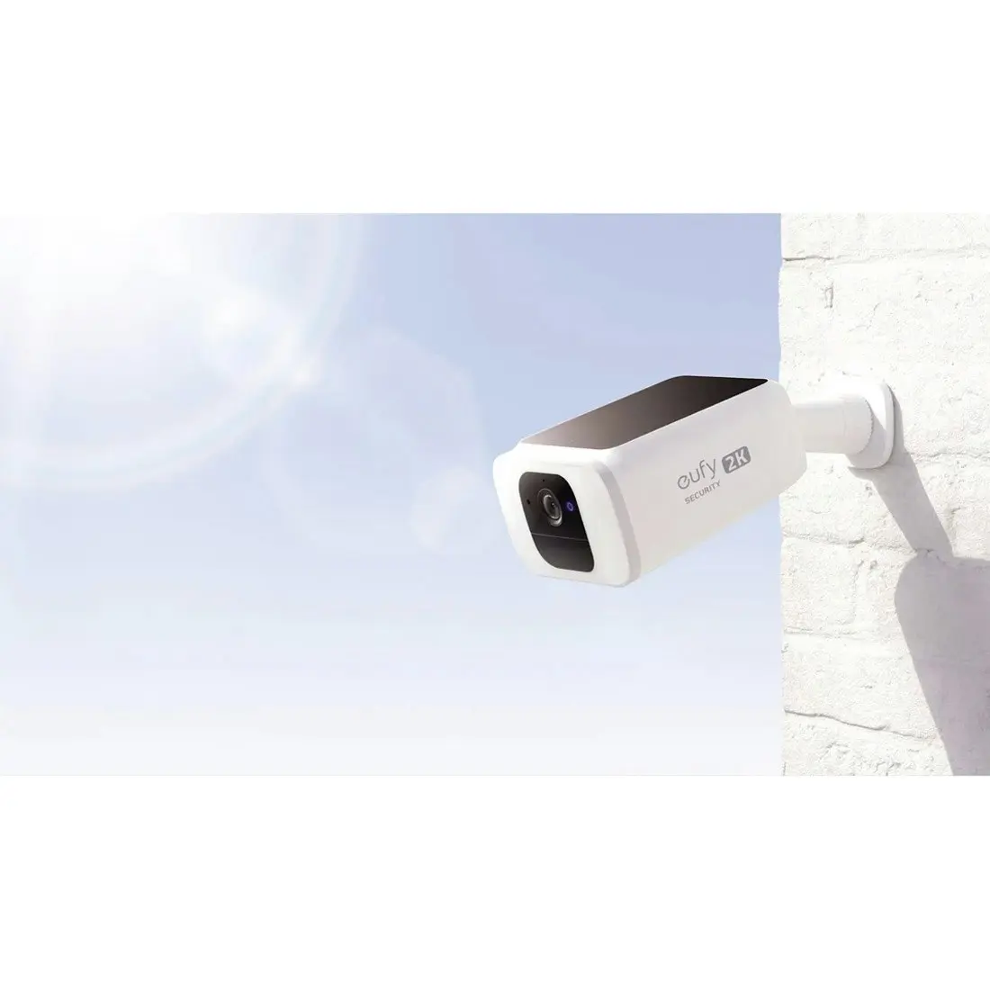 Eufy Security EufyCam Solo S40 Spotlight 2K Solar Wireless T8124CW1 - White