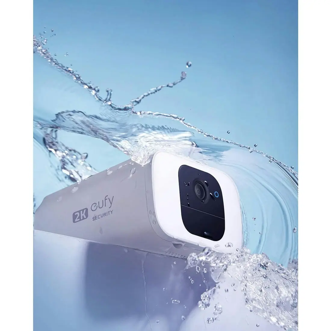 Eufy Security EufyCam Solo S40 Spotlight 2K Solar Wireless T8124CW1 - White