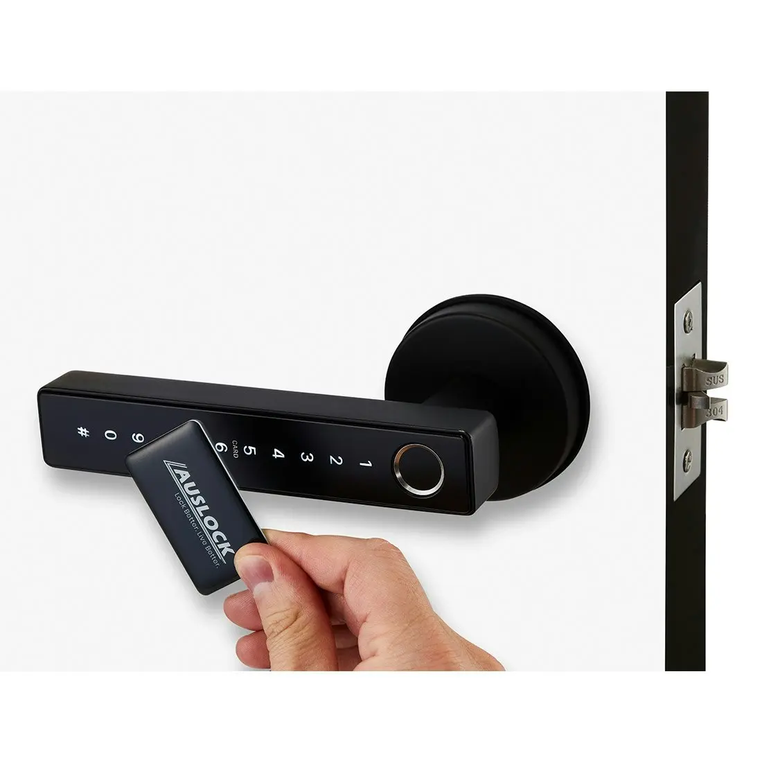 Auslock Novo Series Smart Lock Door Handle (N25)