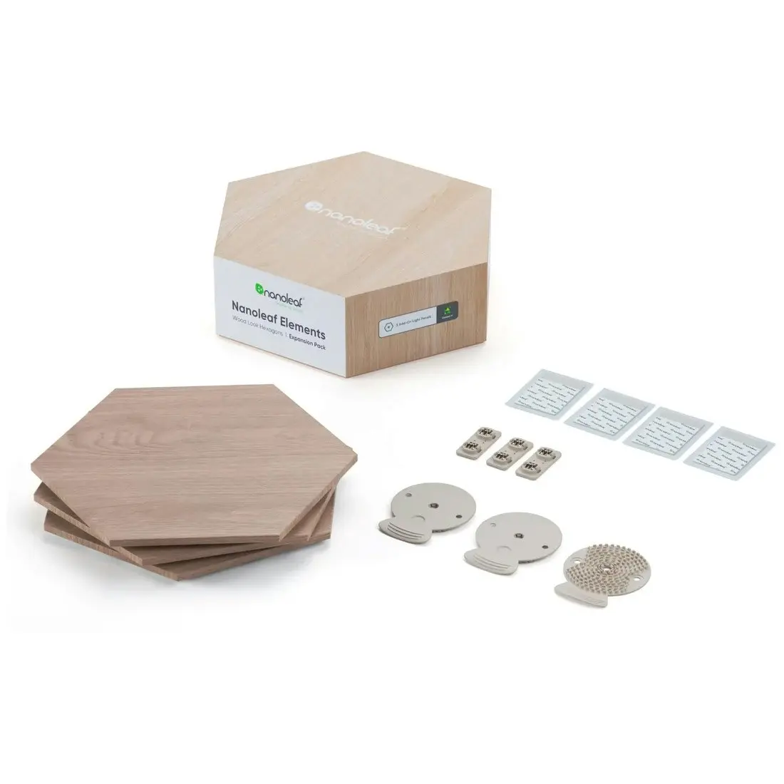 Nanoleaf Elements Wood Look Expansion (3 Pack)