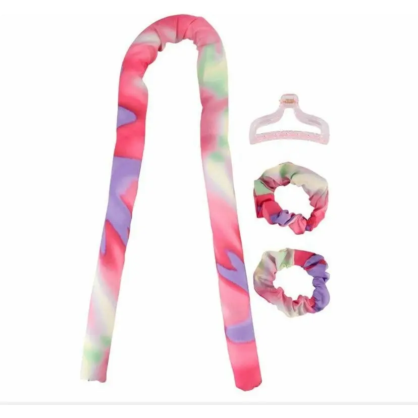 Non Heat Curl Set Tie Dye Style