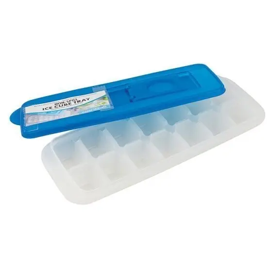 Ice Cube Tray with Lid - Non Spill